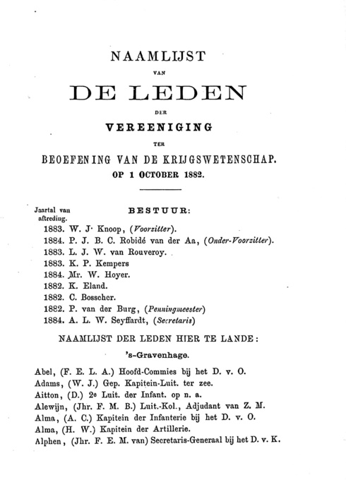 ledenlijst 1882